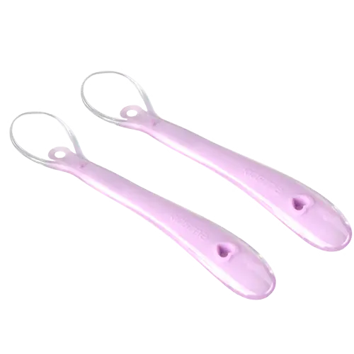 Kidsme Silicone Spoon Lavendel (2 stk)