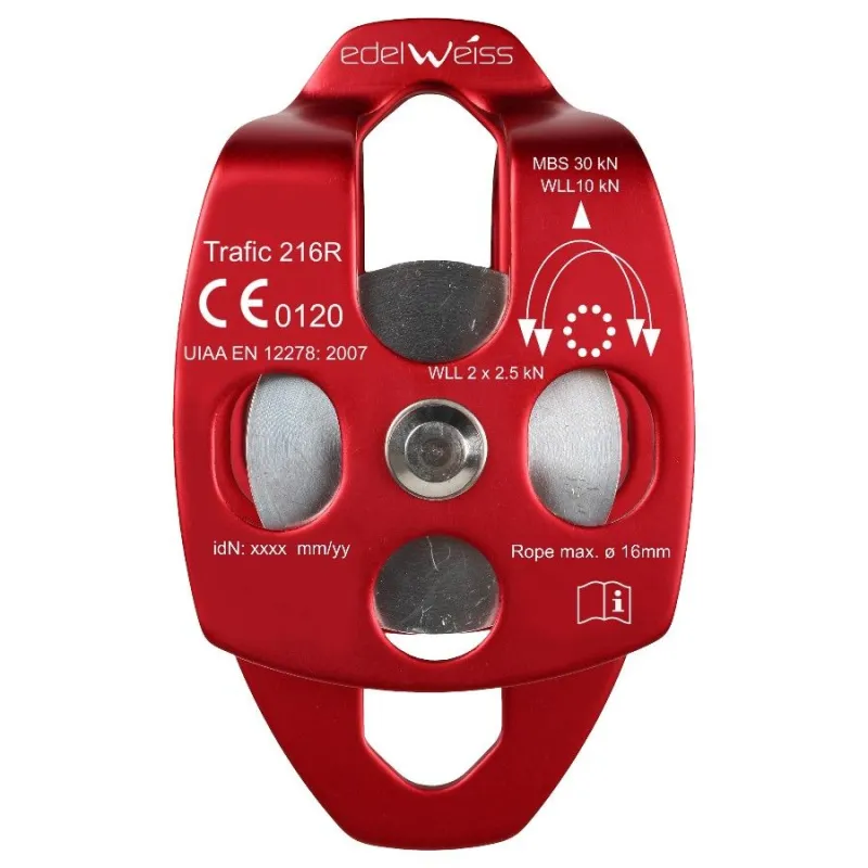 Edelweiss Poulie Simple Trafic 216R, klatreudstyr