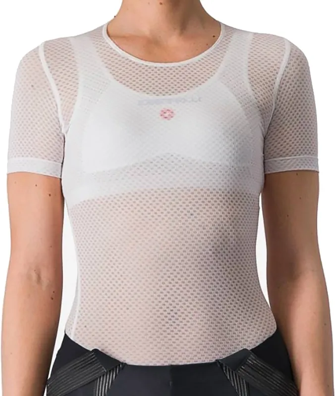 Castelli PRO MESH W SHORT SLEEVE - White