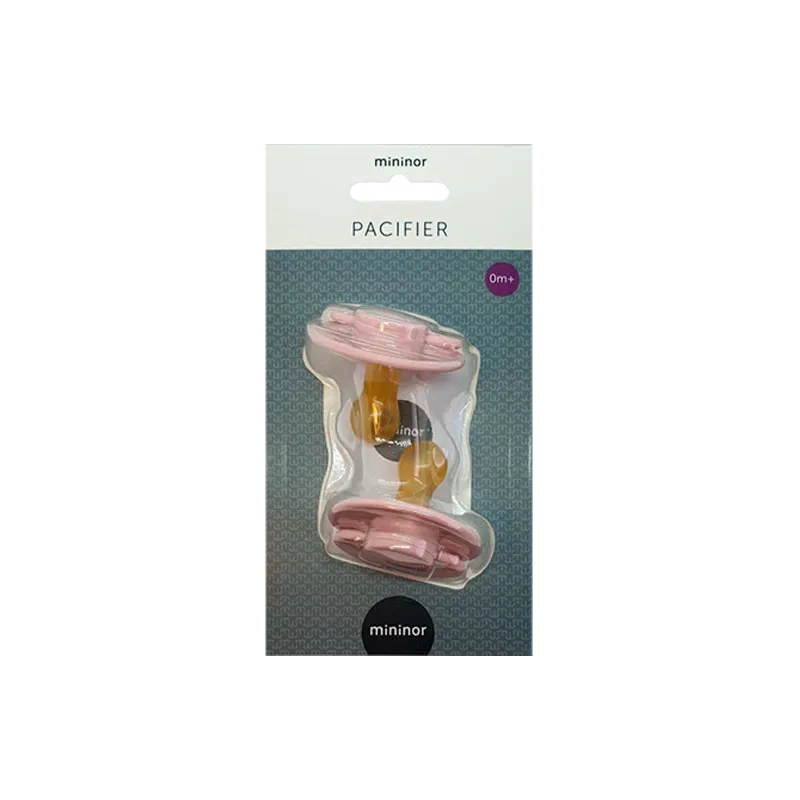 Mininor Latexsut 0+ Mdr Pink (2 stk)