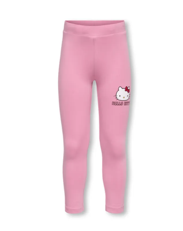 Only Mini Kitten Life Leggings - Cashmere Rose Kitty - 92 cm