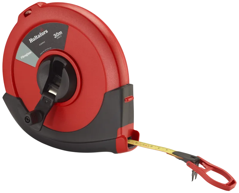 Båndmål glasfiber CC 30FM, 13mm bånd, 30mtr