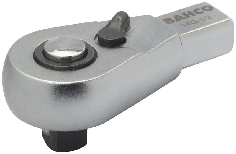 Skraldehoved 1/2"QR pæreform, 1/4"-1/2" 4-kt.adap