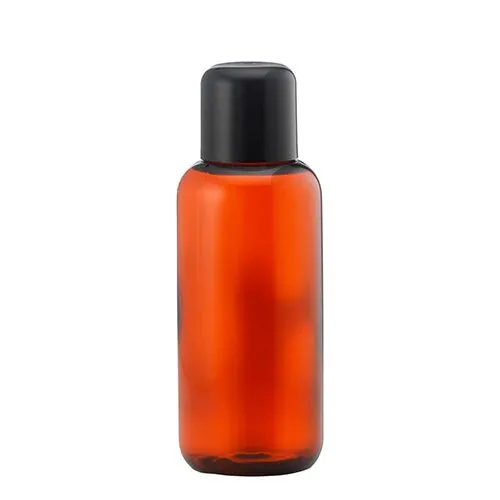 Brun plastflaske 100 ml