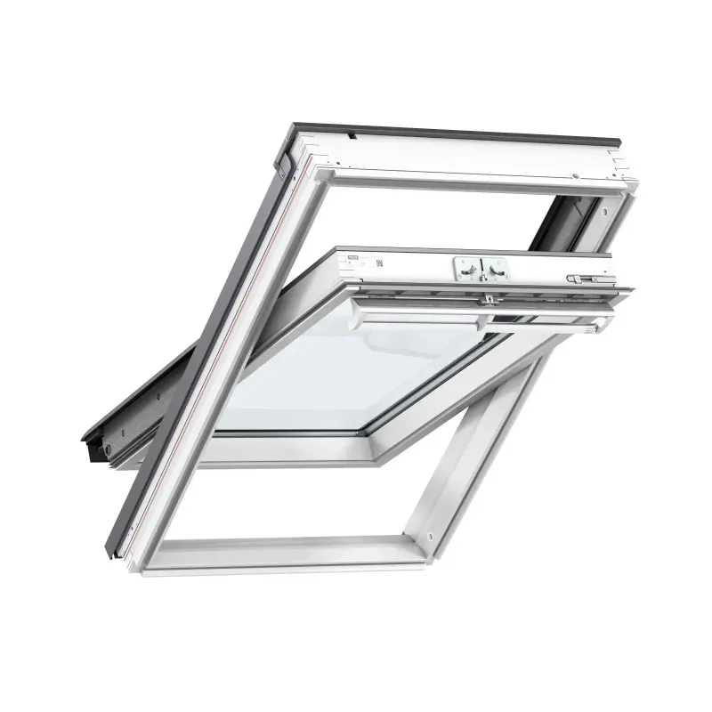 Velux Vippevindue Hvidmalet 78x98 3-lags Lavenergi  Ggl Mk04 2068