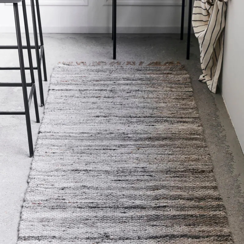 House Doctor - Tæppe, Hafi, Grå/Brun 200x80 cm