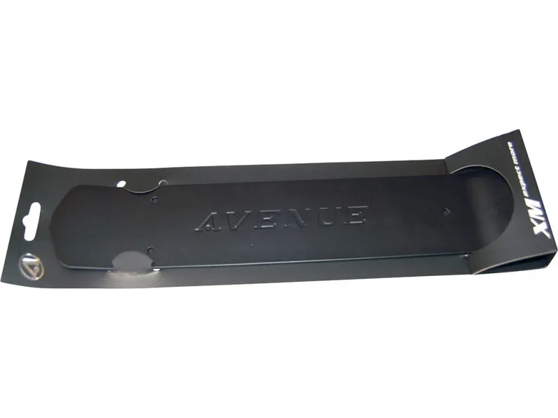 Plade til Avenue bagagebærer - DinoBlack/Rubber Black Mat