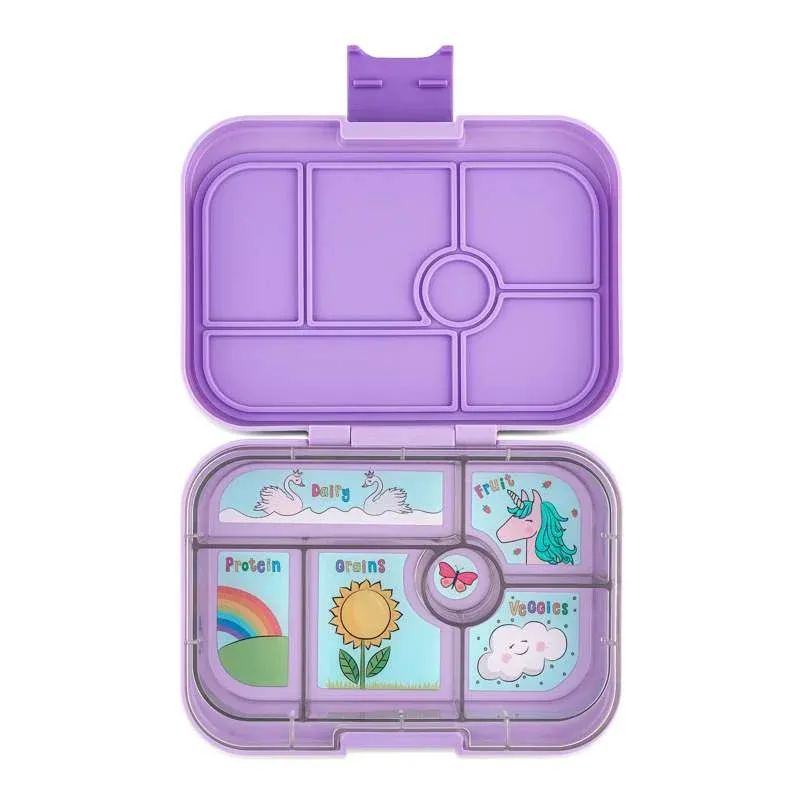 Yumbox Madkasse - Original - 6 rum - Lavender Purple/Unicorn