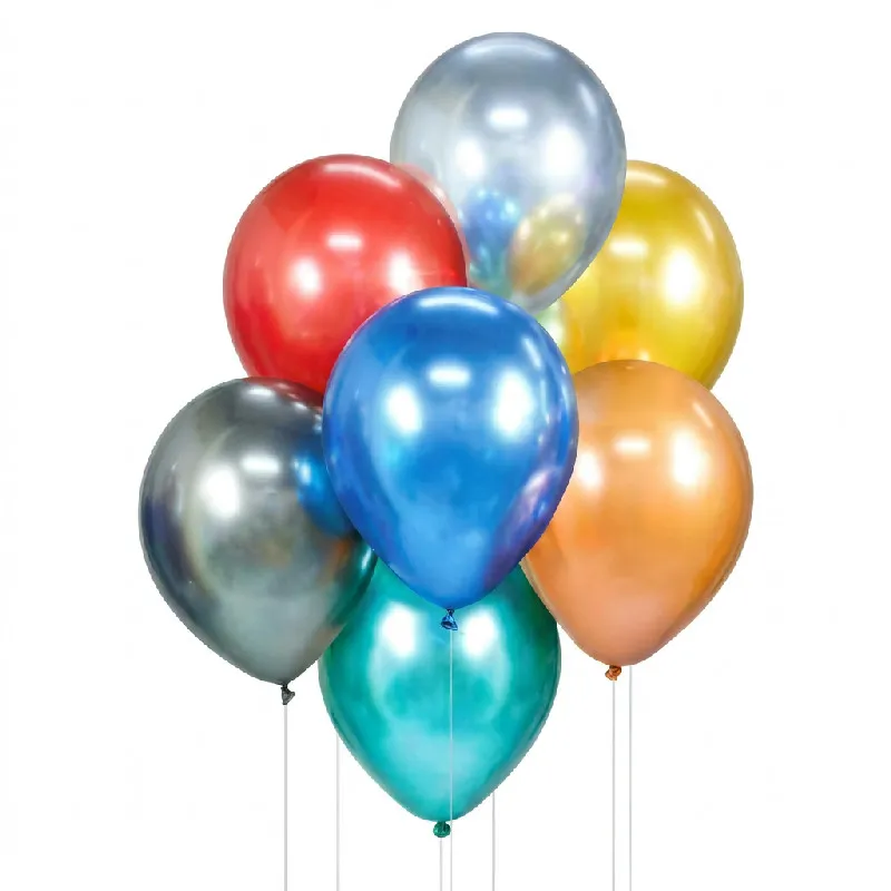 Ballonbuket B&C Assorterede Farver 7 Stk.