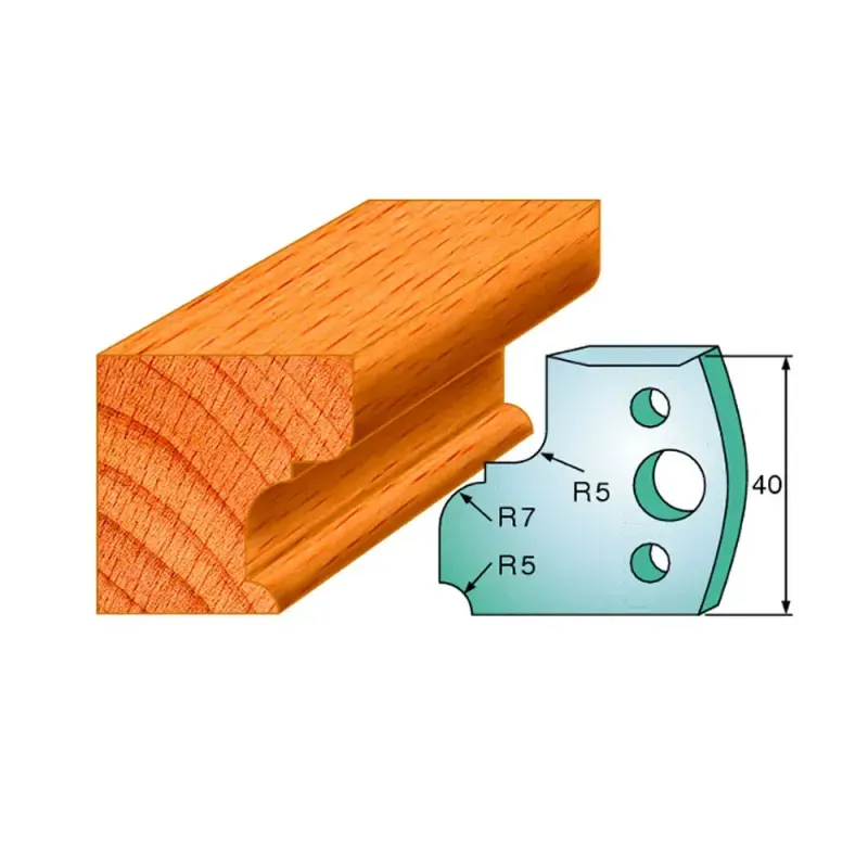 CMT Profilknive sæt 40mm nr.  82 - 690.082