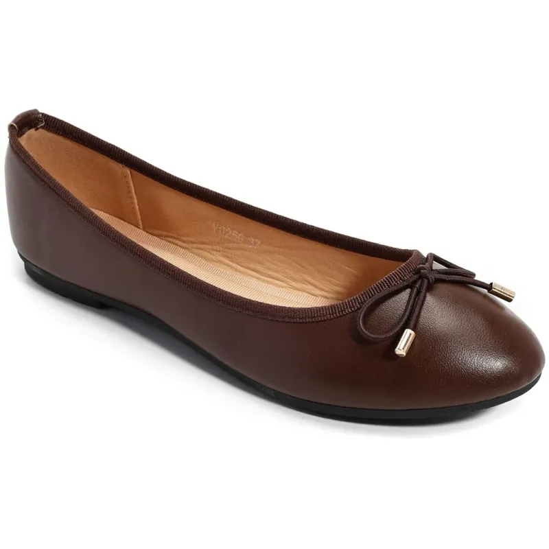 Alli dame ballerinasko VG256 - Marrone