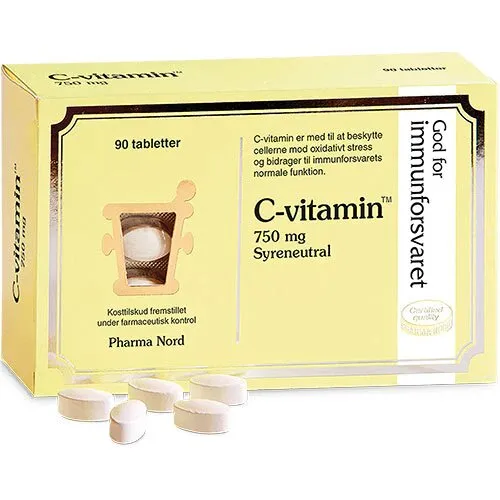 C-vitamin 750 mg - 90 tabletter