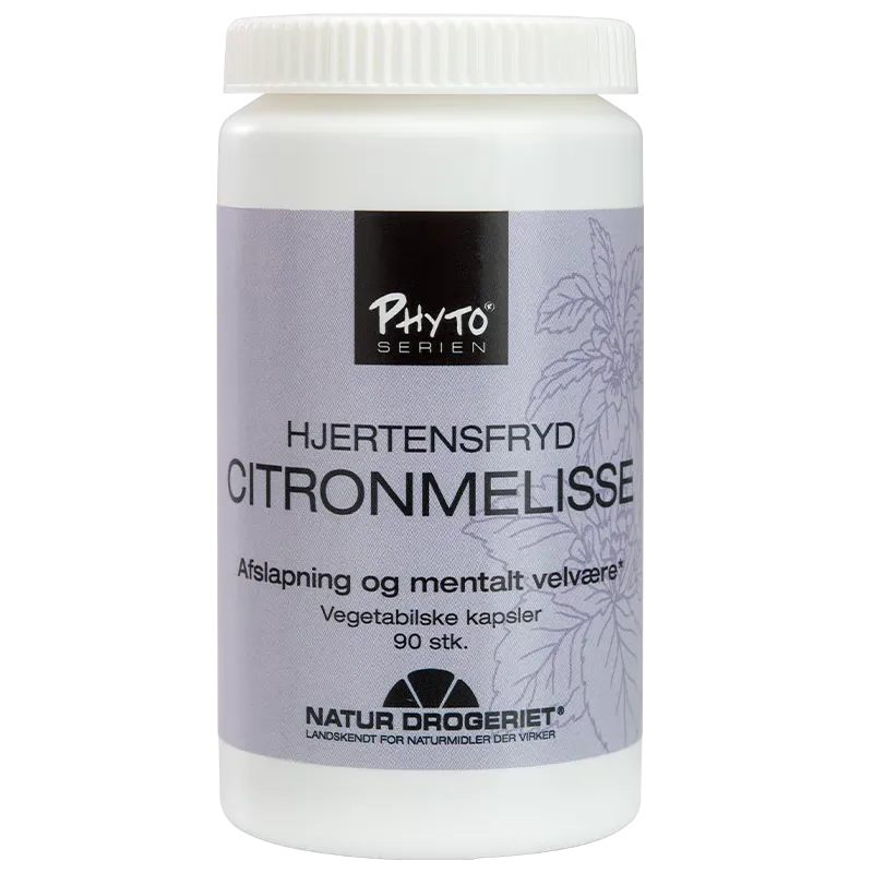 Natur Drogeriet Hjertensfryd Citronmelisse  (90 kapsler)