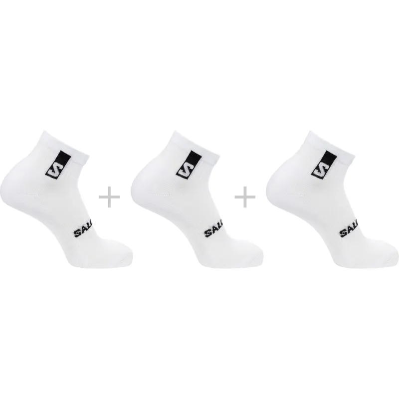 Salomon Everyday Ankle 3-Pack, løbestrømper, hvid