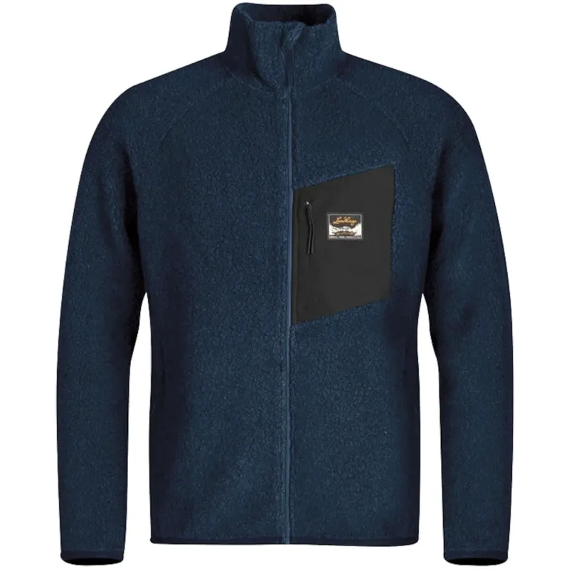 Lundhags Flok Wool Ms Pile, mellemlag, herre, blå