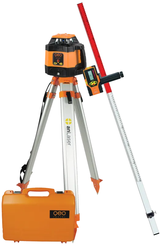 GF rotationslaser FL220-HV m/modtager FR45 komplet