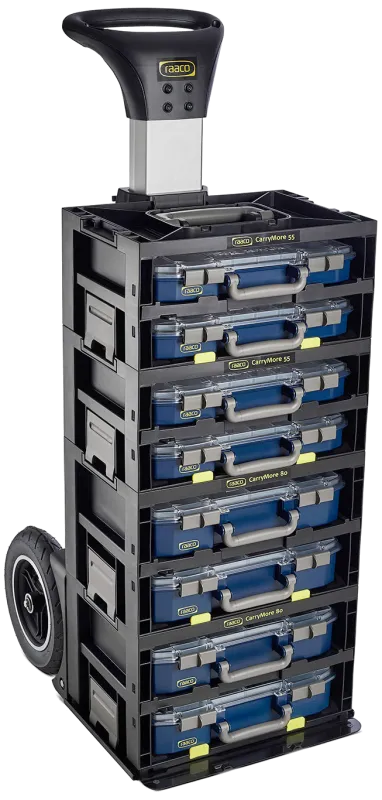 CarryMore trolley m/CarryMore mix 1 kasser
