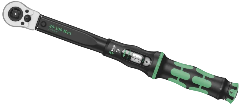 Momentnøgle Click-Torque C2 R/L 1/2" 4kt 20-100 Nm
