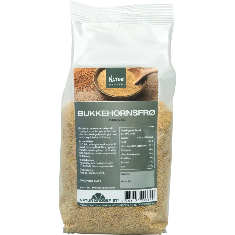 Natur Drogeriet Bukkehornsfrø Knuste (500 gr)