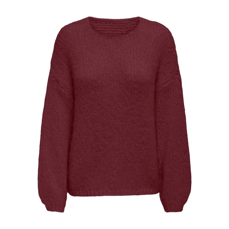 ONLY dame strik ONLNORDIC - Cabernet