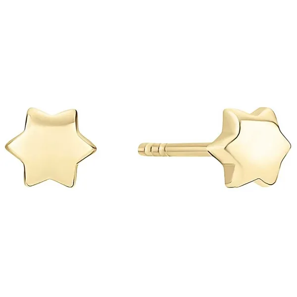 Ørestikker i 14 kt. Guld med Stjerner