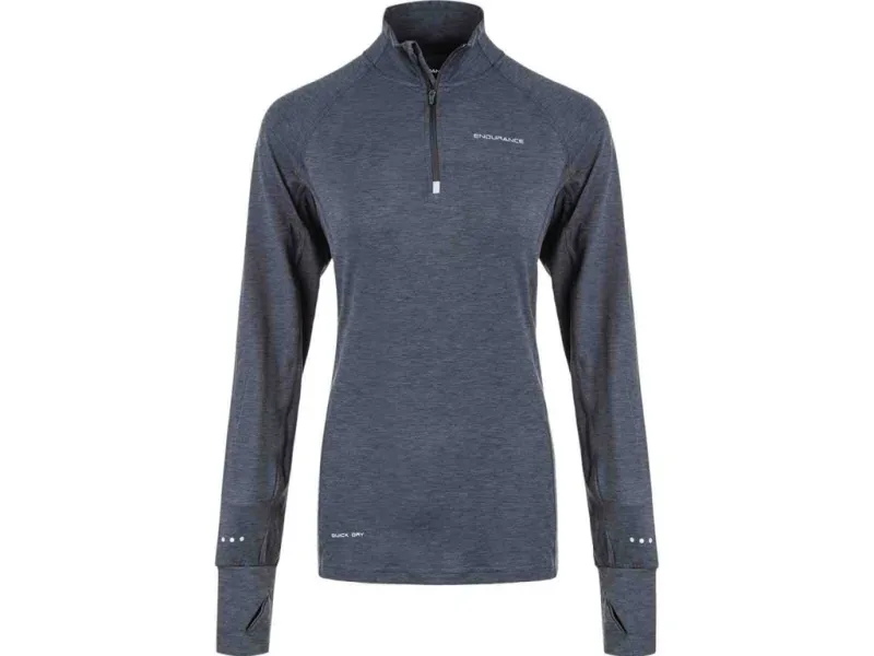 Endurance Canna V2 Melange Performance - Midlayer - Dame - Black -  Str. 4