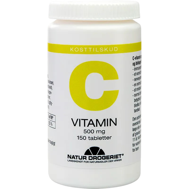 Natur Drogeriet C-Vitamin 500 mg (150 tabl)