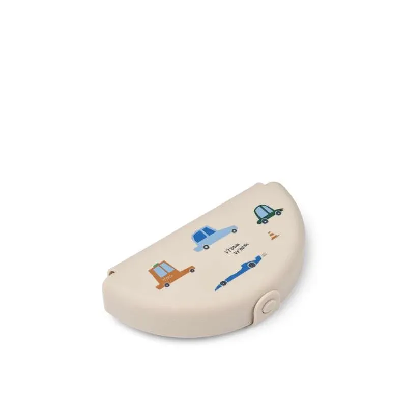 Liewood Eugene Snackboks - Foldbar - Cars/Sandy