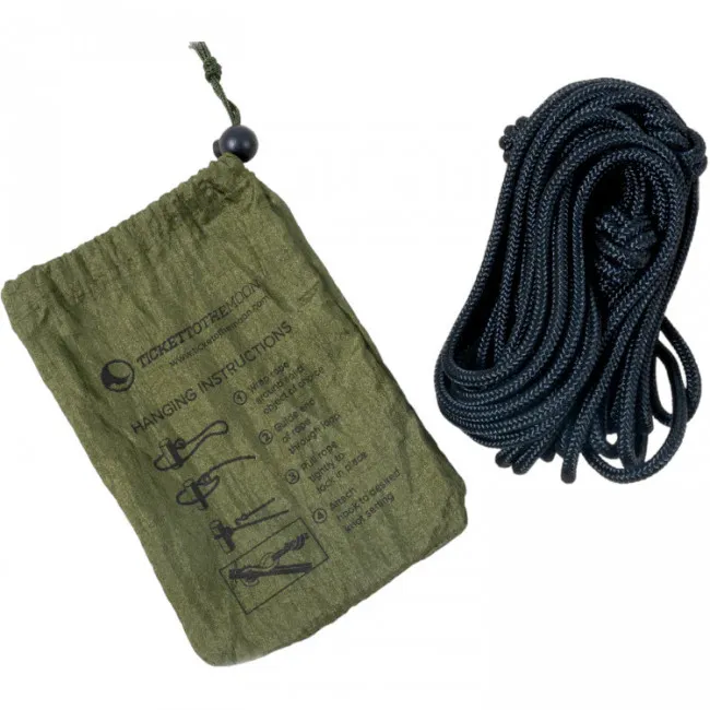 Ticket to the Moon Nautical Rope Set, Rebsæt, Sort