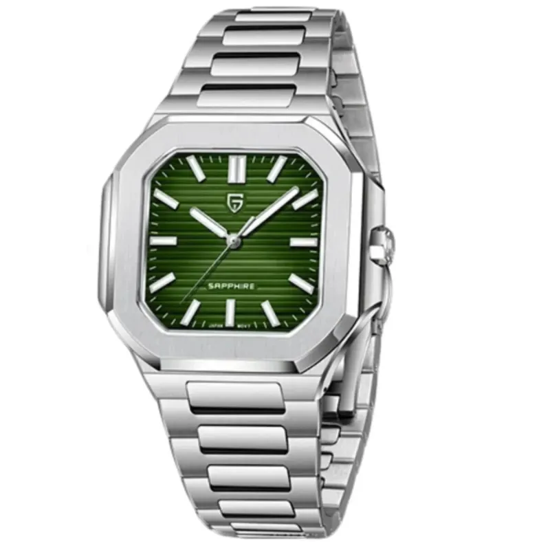 PAGANI Design Silver PD-YS019 Green Herreur