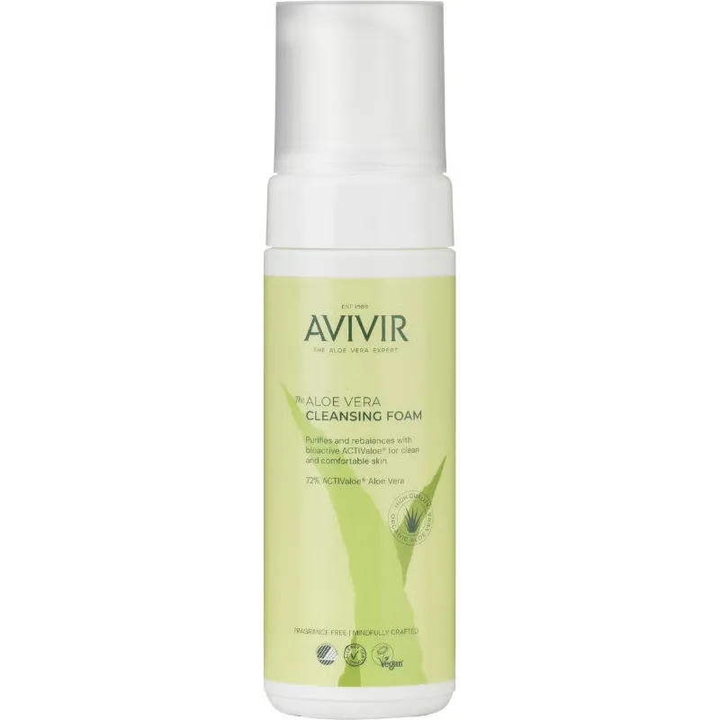 AVIVIR Aloe Vera Cleansing Foam 150 ml.