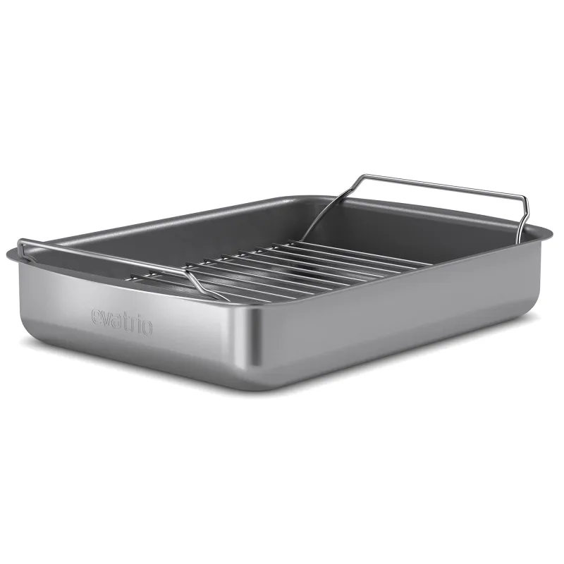 Eva trio Professional bradepande med rist 30 x 22 cm