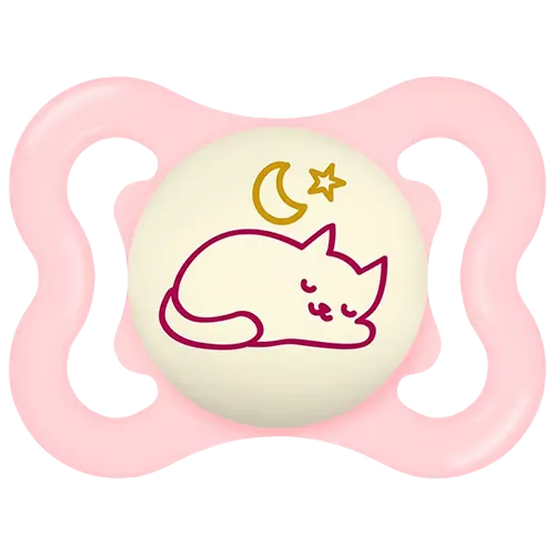 MAM Supreme Sut Night 0-6M Silk Pink (1 stk)