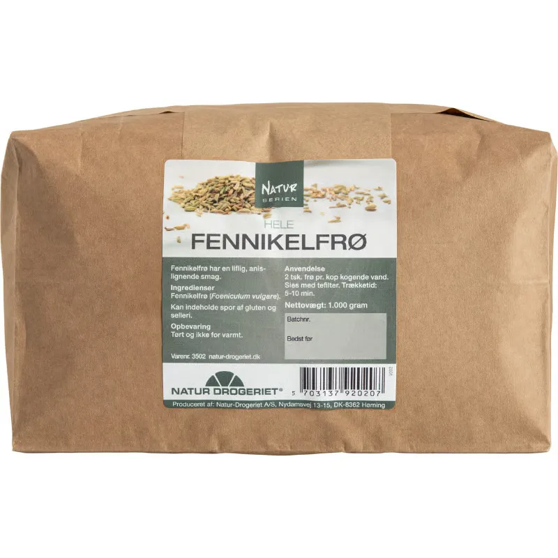 Natur Drogeriget Fennikel Hel (1 kg)