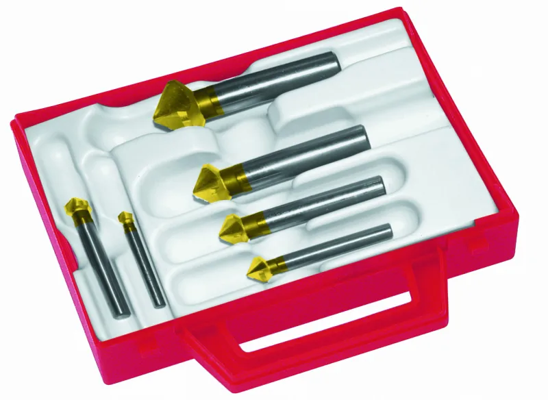 Magafor HSS-E + Tin 6,3-20,5mm Forsænkersæt