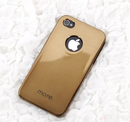 MORE Eternity Collection Metallic Series Case. Gold.