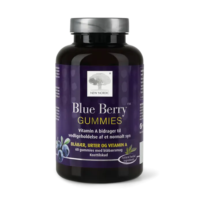 New Nordic Blue Berry gummies (60 stk)