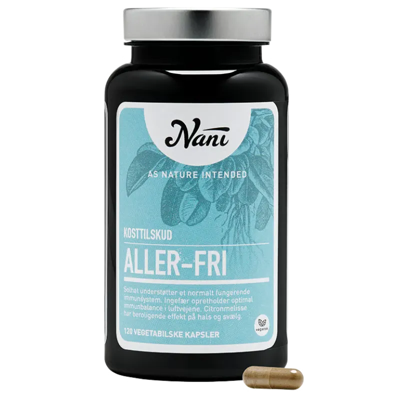 Nani Kosttilskud Aller-Fri (120 stk)
