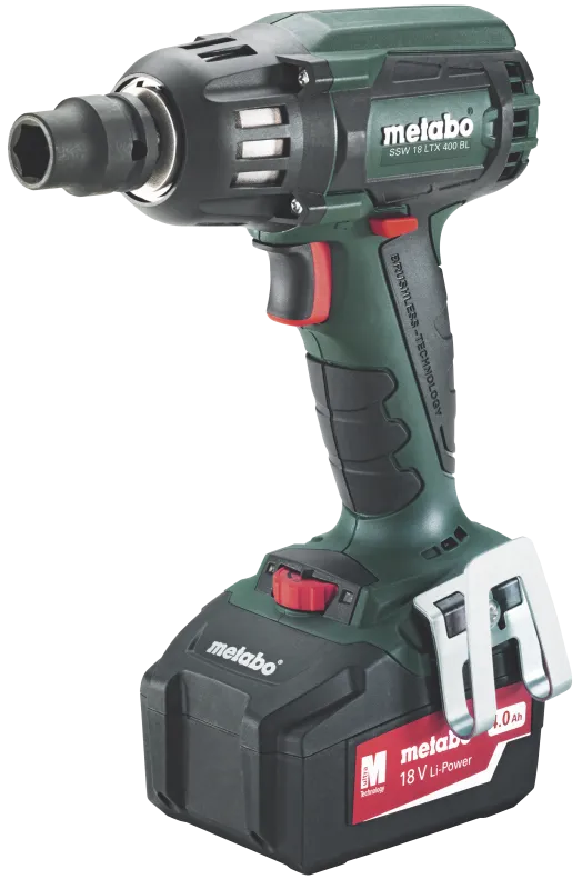 Slagnøgle SSW 18 LTX 400 BL 2×4,0Ah