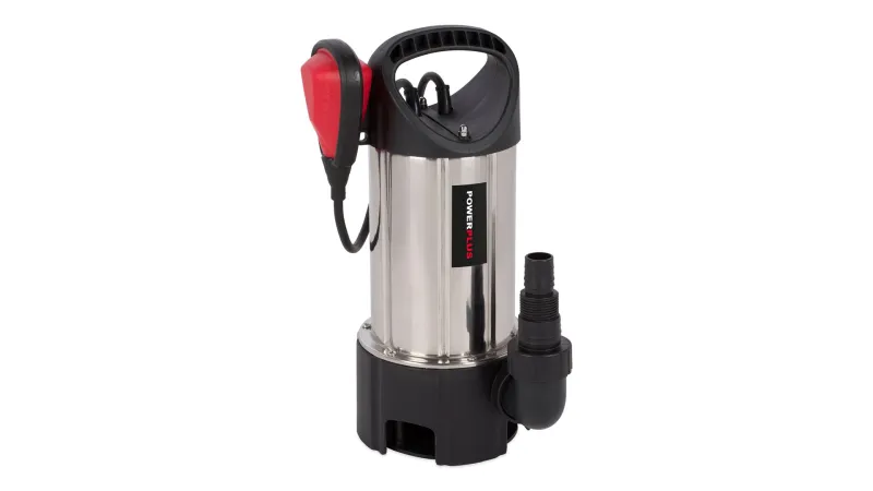 Dykpumpe rustfri 900 watt - 13000 l/t
