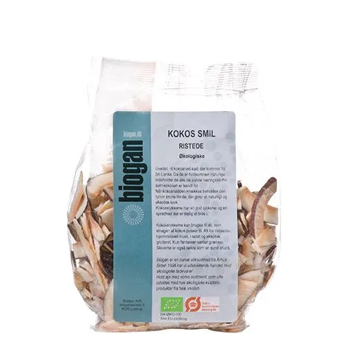 Kokos smil ristede Øko. - 175 gram