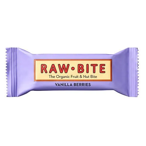 Rawbite Vanilla Berries Økologisk - 50 gram
