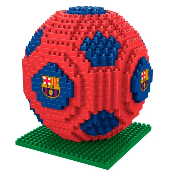 FC Barcelona BRXLZ 3D Fodbold  kreativt byggesæt