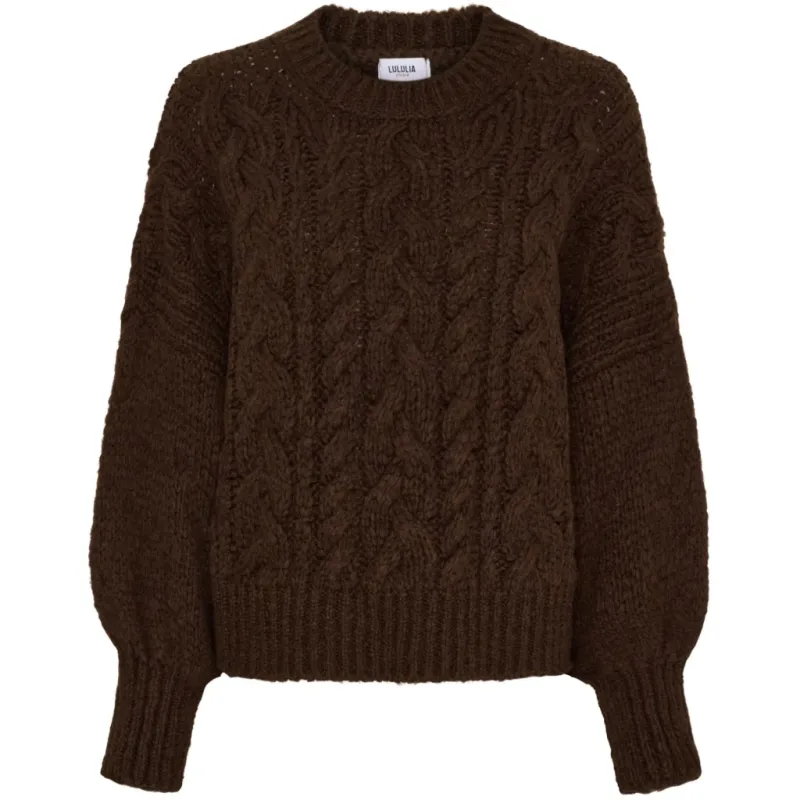 Lululia Dame Strik LuThilde 8187 - DarkBrownZ9008
