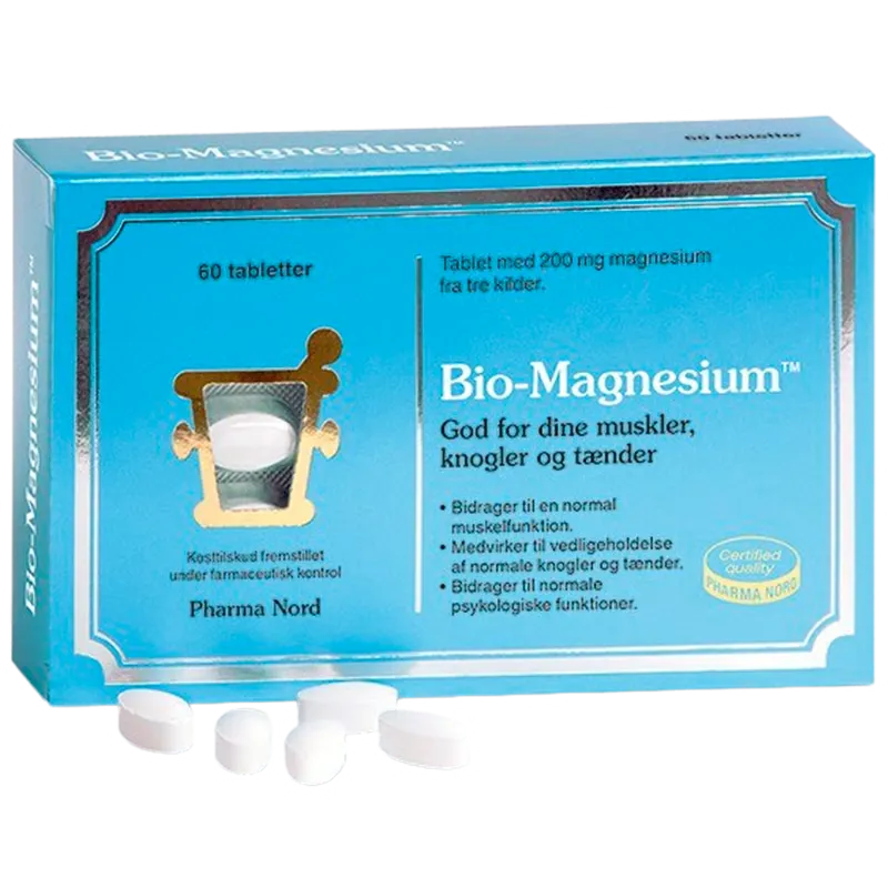 Pharma Nord Bio-Magnesium 200 mg (60 tabletter)