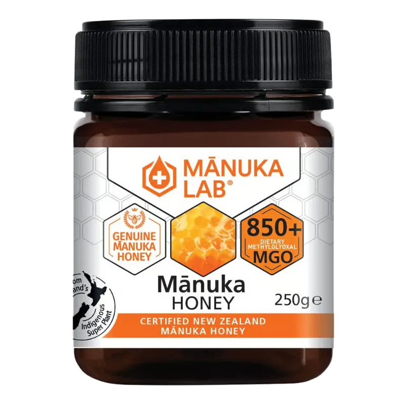 Manuka Lab Monofloral Manuka Honey 850+MGO (250 g)