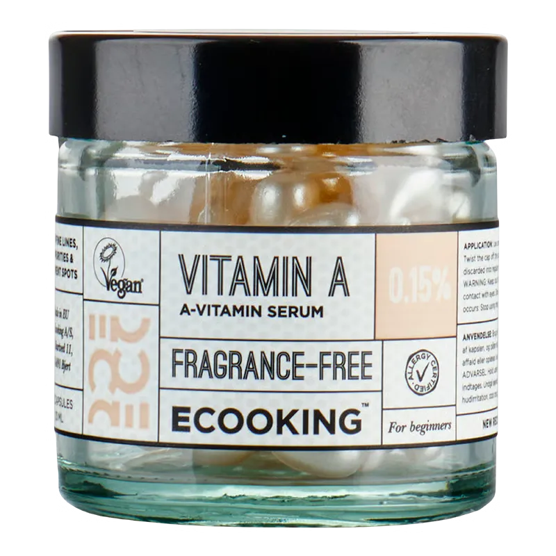 Ecooking Face A-Vitamin 0,15% Parfumefri (60 stk)