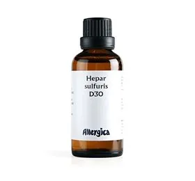 Hepar sulf. D30 &bull; 50 ml.