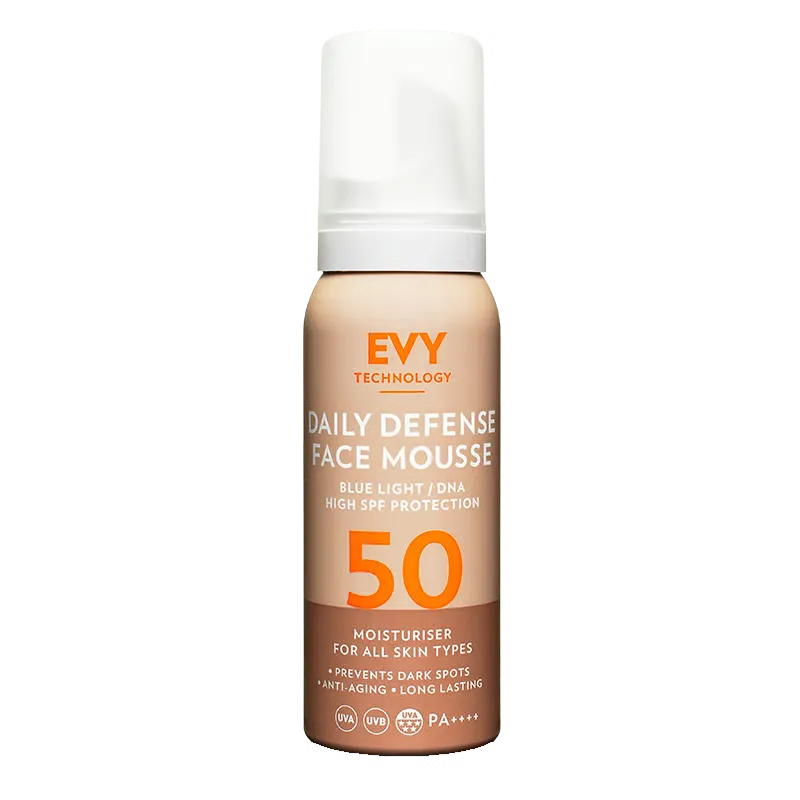 EVY TECHNOLOGY Daily Defense Face Mousse SPF50 75 ml