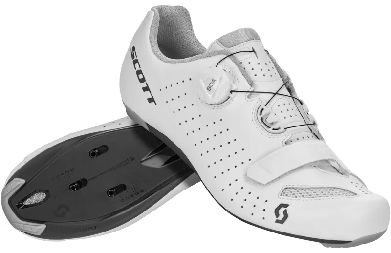 Scott Road Comp Boa Cykelsko - White/Black
